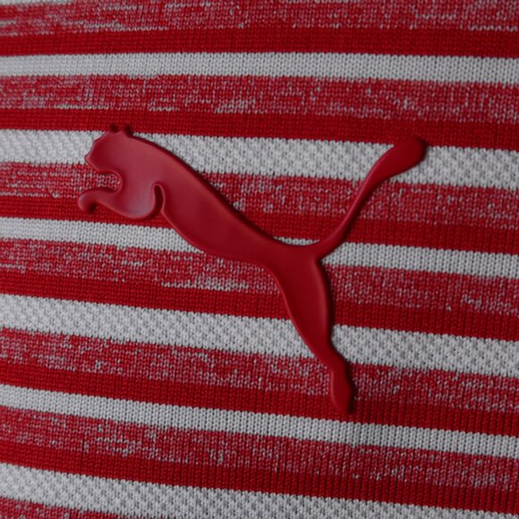 Puma Golf DryCell Red Striped Polo (XXL) ⛳️ - Picture 1 of 10